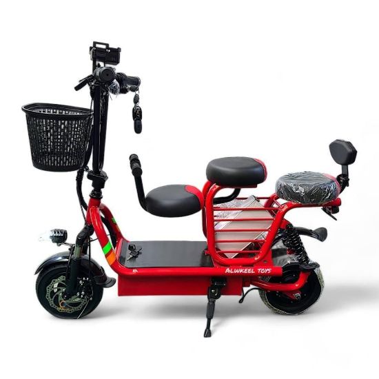 صورة سكوتر بسلة أمامية 3 كراسي 48 فولت 1200 واط